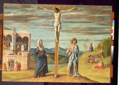 Christ on the Cross with the Virgin and St. John the Evangelist by Giovanni Battista Cima da Conegliano